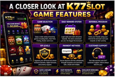 a closer look at k77slot game