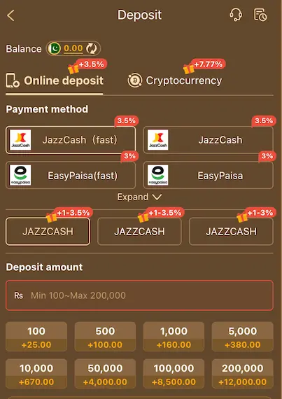 win1313 bet deposit method