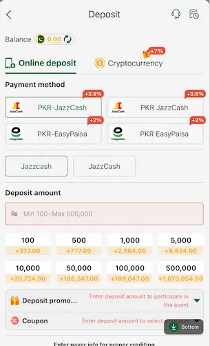 go177 payment method
