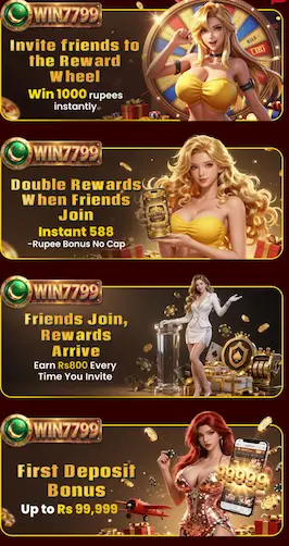 win7799 promotional bonuses